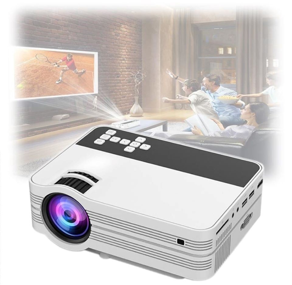 Mini Portable FullHD LED Projector UB-10-المول .. متعة التسوق